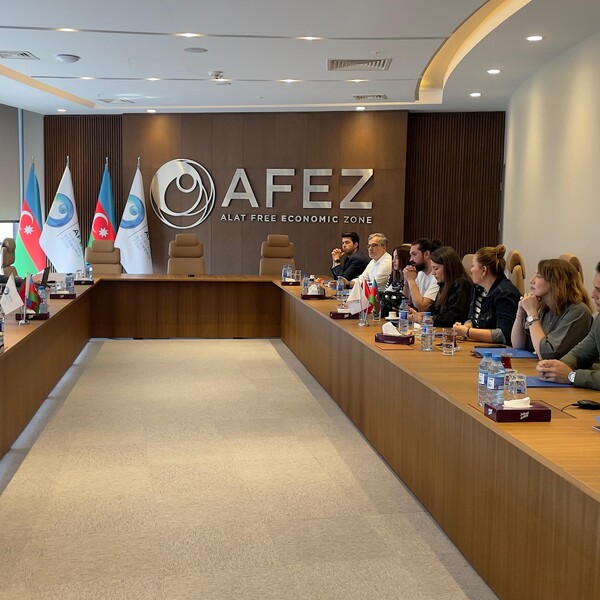 Prominent Turkish media delegation visited the Alat Free Economic Zone to explore investment opportunities