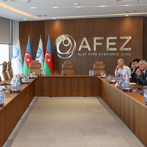 A delegation led by the United Kingdom’s Trade Envoy to Azerbaijan and Central Asia visited the Alat Free Economic Zone
