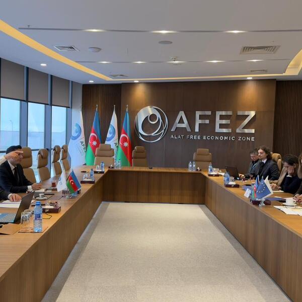 The European Union Delegation visited the Alat Free Economic Zone