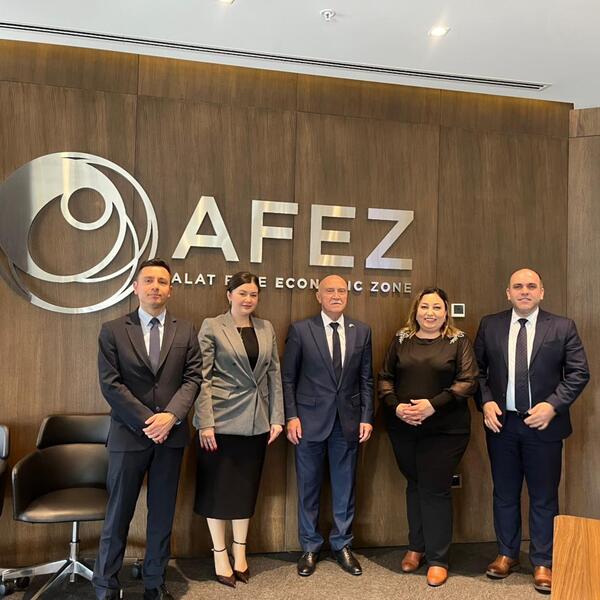 The Chairman of AFEZ Authority met with the Initiative Group of the China–Azerbaijan Economic Chamber