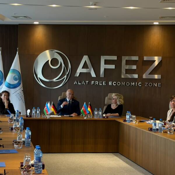 Delegation of the German-Azerbaijani Chamber of Commerce (AHK Azerbaijan) visits Alat Free Economic Zone